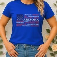 Arizona Flag Showing Some The StateS Best Features Women's T-Shirt thumb 2