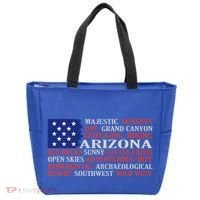 Arizona Flag Showing Some The StateS Best Features Tote Bag thumb 0