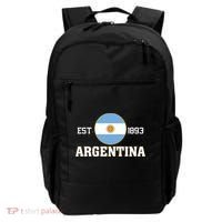 Argentina Flag Sun Emblem Soccer Fans Est 1893 Backpack thumb 0