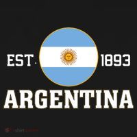 Argentina Flag Sun Emblem Soccer Fans Est 1893 Backpack thumb 2