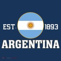 Argentina Flag Sun Emblem Soccer Fans Est 1893 Sweatshirt thumb 3