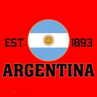 Argentina Flag Sun Emblem Soccer Fans Est 1893 Santa Hat thumb 1