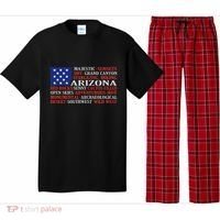 Arizona Flag Showing Some The StateS Best Features Pajama Set thumb 0