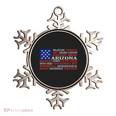 Arizona Flag Showing Some The StateS Best Features Ornament