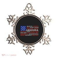 Arizona Flag Showing Some The StateS Best Features Ornament thumb 0