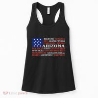 Arizona Flag Showing Some The StateS Best Features Women's Tank Top thumb 0