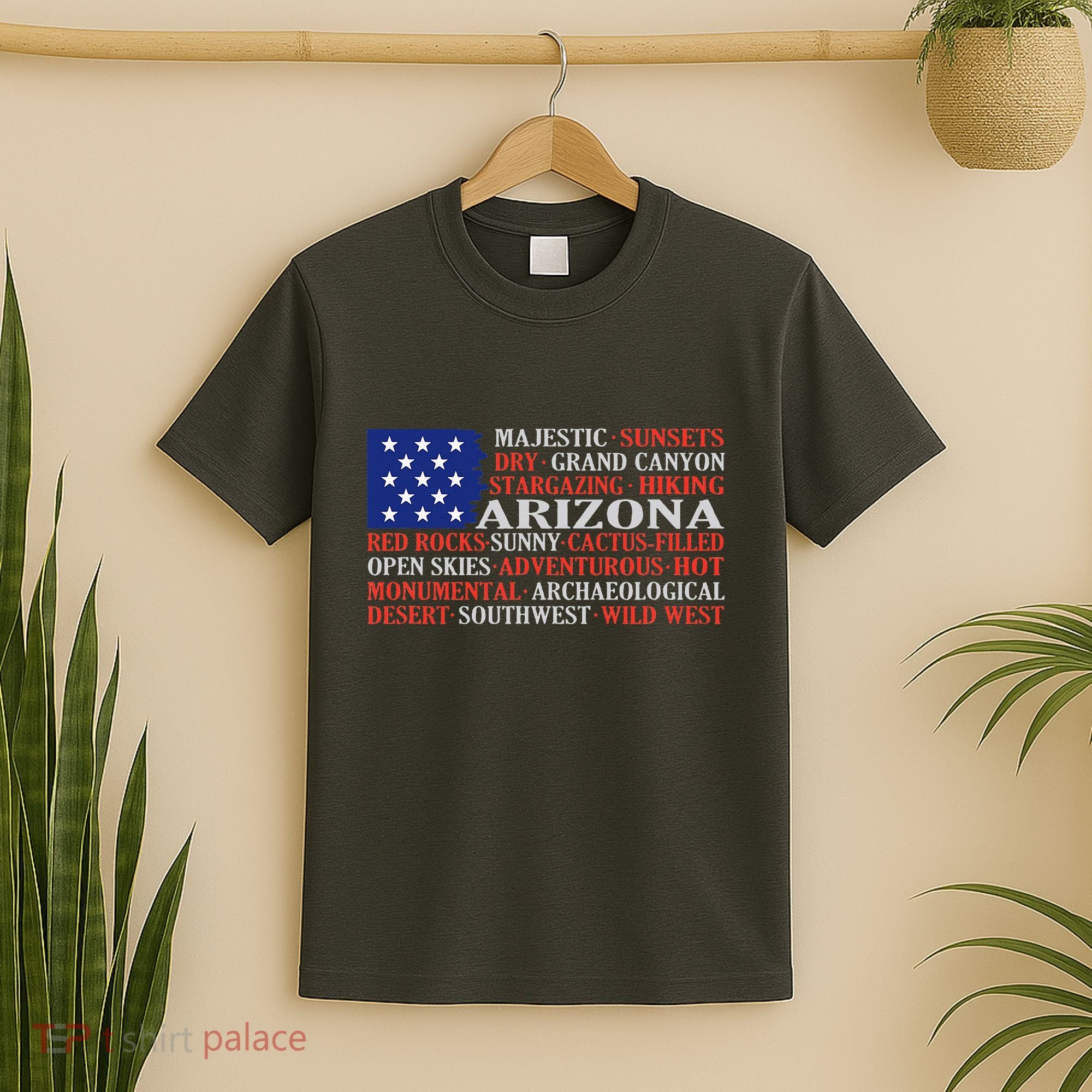 Arizona Flag Showing Some The StateS Best Features T-Shirt