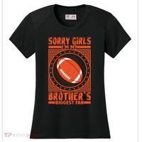 American Football Sibling Support Graphic Women's Cooling Performance Crew T-Shirt thumb 0