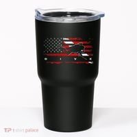American Flag Scuba Diving Apparel Scuba Diving Tumbler thumb 0