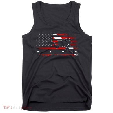 American Flag Scuba Diving Apparel Scuba Diving Tank Top