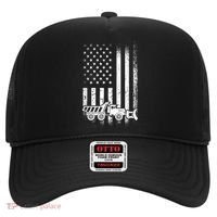 American Flag Snow Plow Driver, Snow Plowing Hat thumb 0