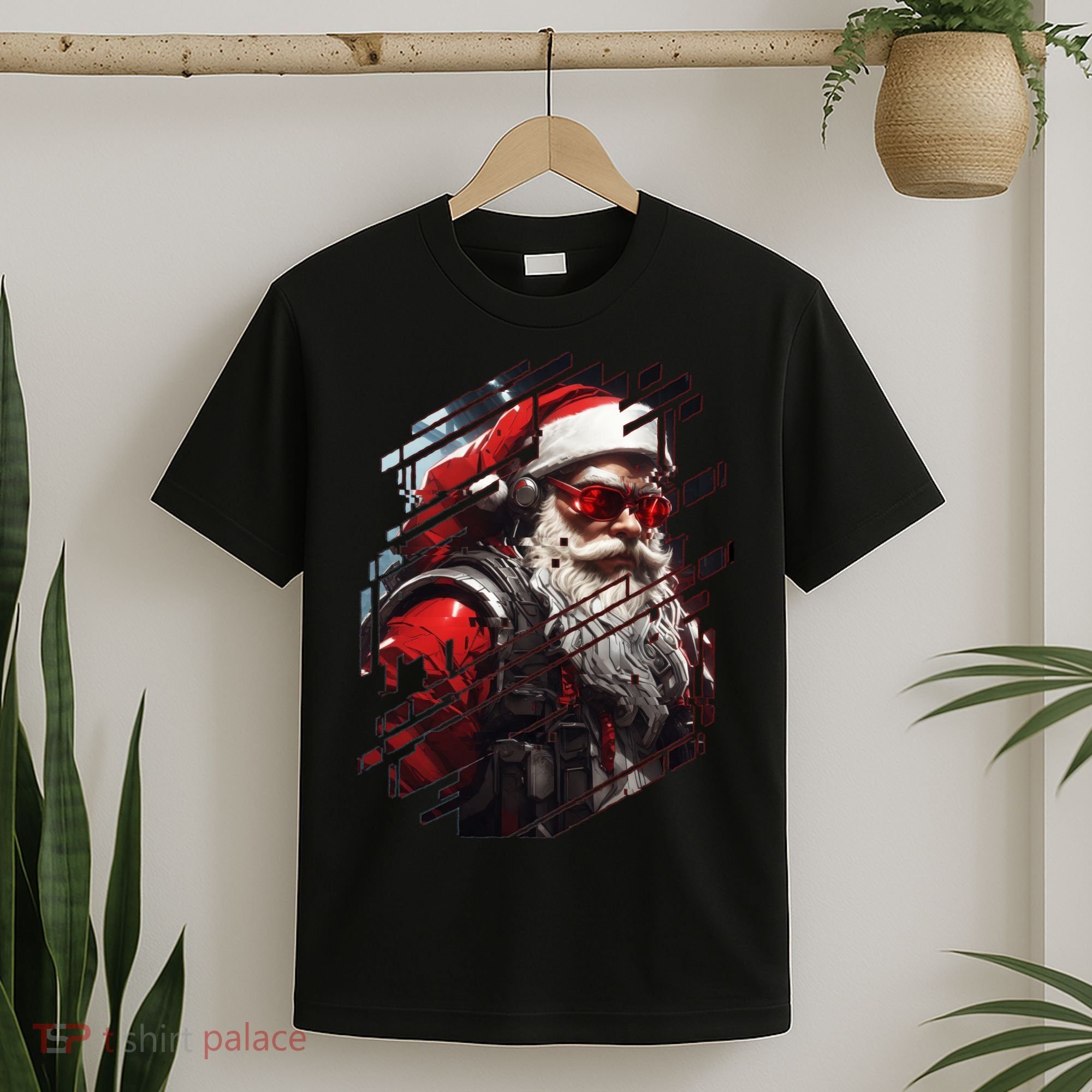 Action Filled Santa T-Shirt