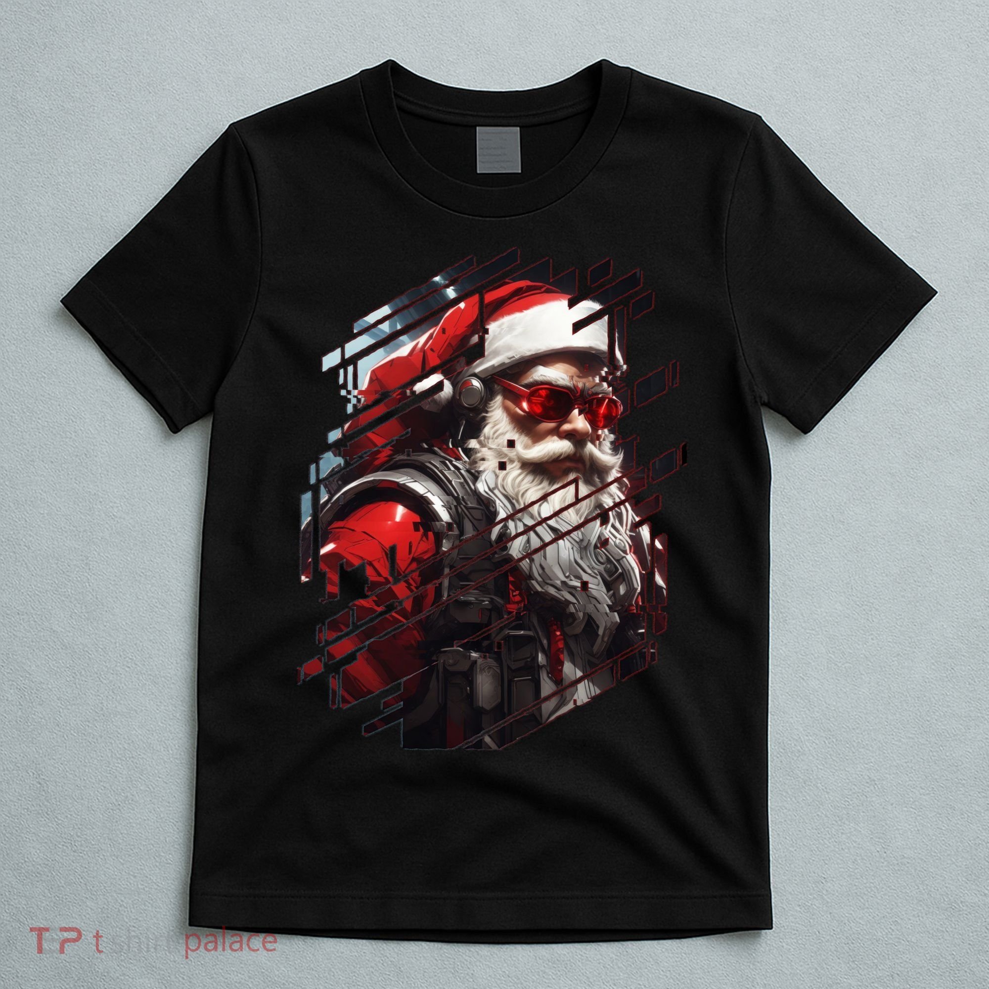 Action Filled Santa T-Shirt