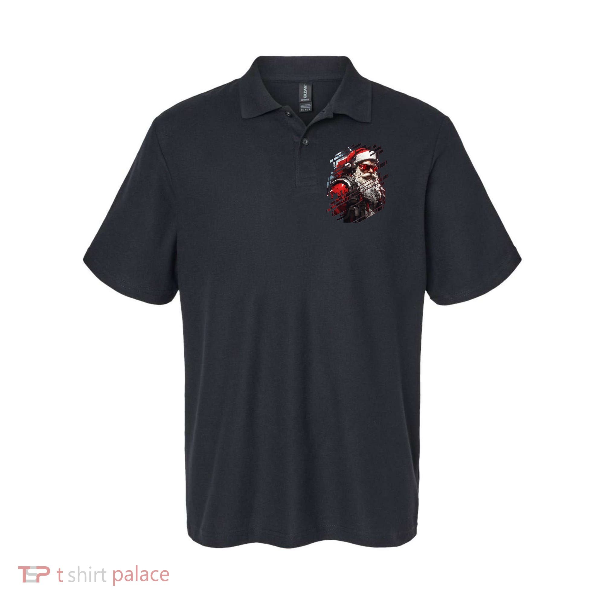 Action Filled Santa Polo