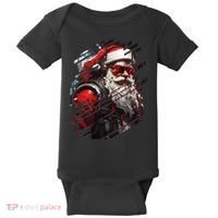 Action Filled Santa Baby Bodysuit thumb 0