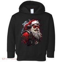 Action Filled Santa Toddler Hoodie thumb 0