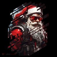 Action Filled Santa Toddler Hoodie thumb 2