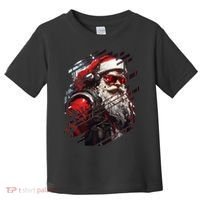 Action Filled Santa Toddler T-Shirt thumb 0