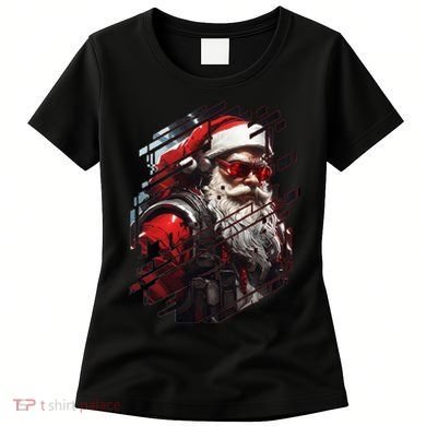 Action Filled Santa Women's T-Shirt