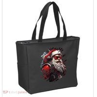 Action Filled Santa Tote Bag thumb 2