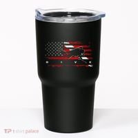American Flag Scuba Diving Apparel Scuba Diving Tumbler thumb 0