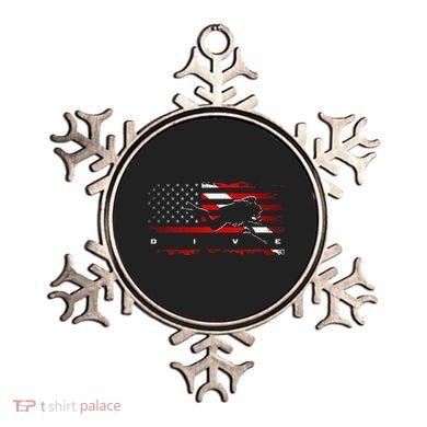 American Flag Scuba Diving Apparel Scuba Diving Ornament