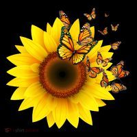 Autumn Fall Sunflower Butterflies Coffee Mug thumb 5