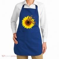 Autumn Fall Sunflower Butterflies Apron thumb 2