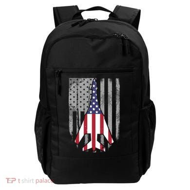 Air Force Supersonic Bgreat Gift1 Bomber Jet American Flag Squadron Gift Backpack