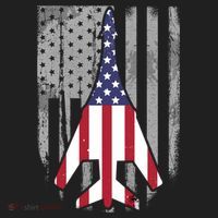 Air Force Supersonic Bgreat Gift1 Bomber Jet American Flag Squadron Gift Beanie thumb 2