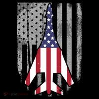 Air Force Supersonic Bgreat Gift1 Bomber Jet American Flag Squadron Gift Women's Hoodie thumb 2