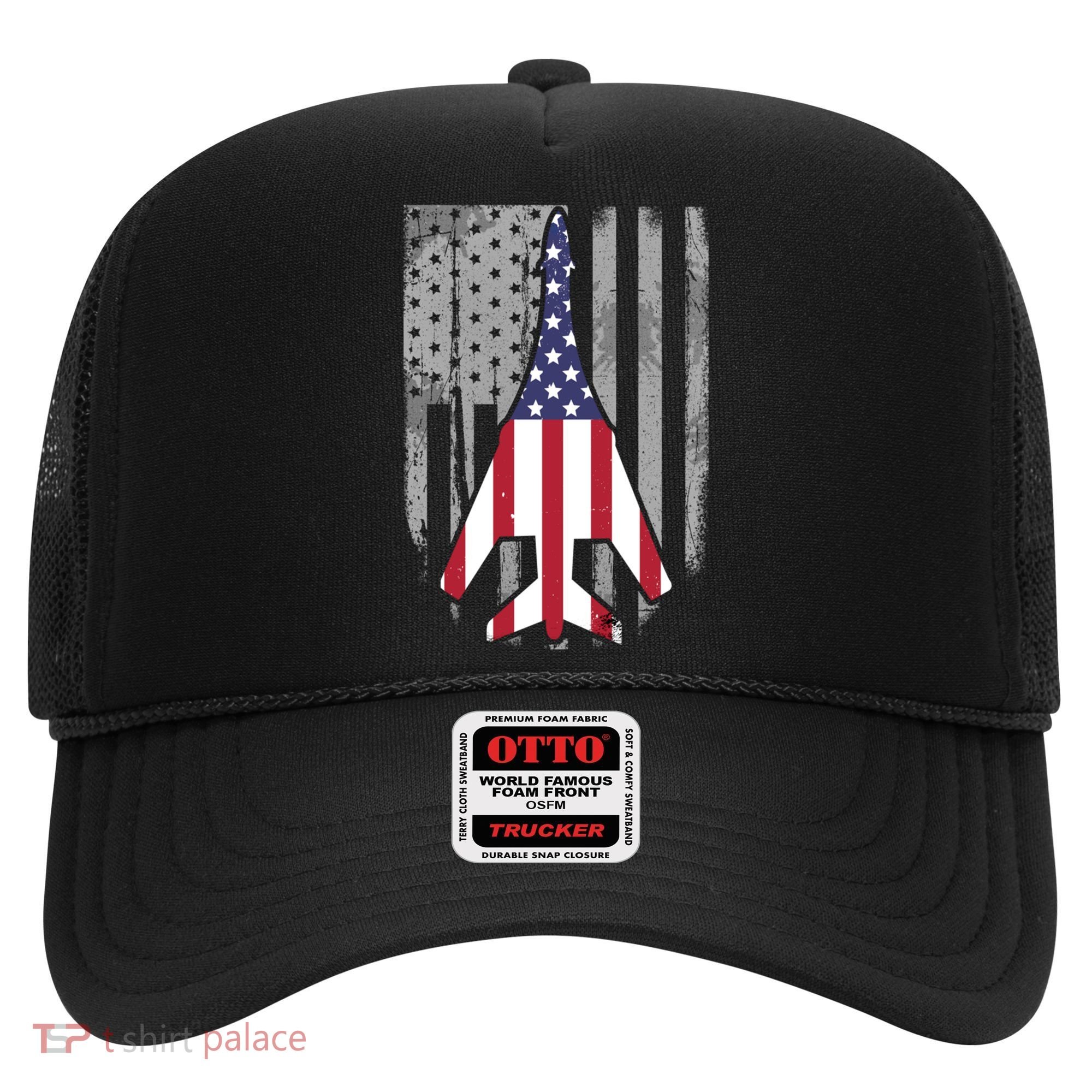 Air Force Supersonic Bgreat Gift1 Bomber Jet American Flag Squadron Gift Hat
