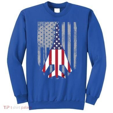 Air Force Supersonic Bgreat Gift1 Bomber Jet American Flag Squadron Gift Sweatshirt