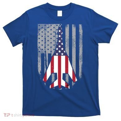 Air Force Supersonic Bgreat Gift1 Bomber Jet American Flag Squadron Gift T-Shirt