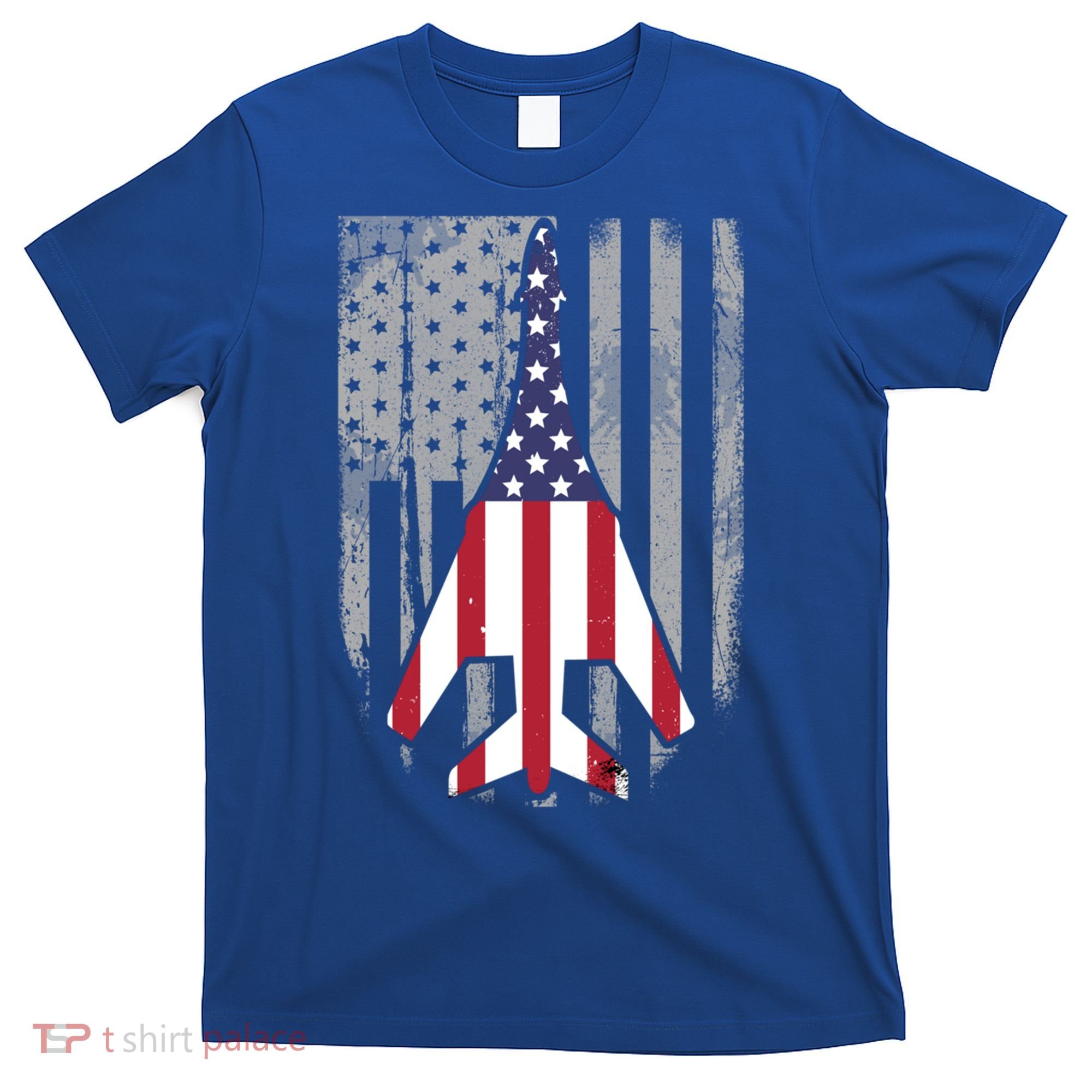 Air Force Supersonic Bgreat Gift1 Bomber Jet American Flag Squadron Gift T-Shirt
