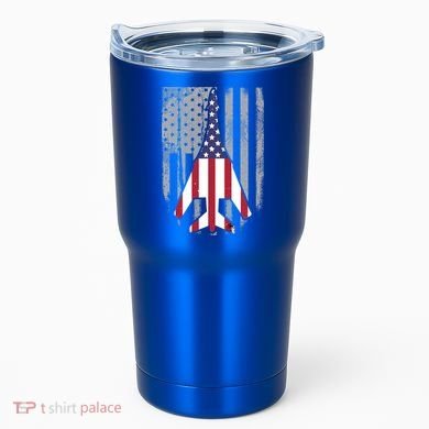 Air Force Supersonic Bgreat Gift1 Bomber Jet American Flag Squadron Gift Tumbler