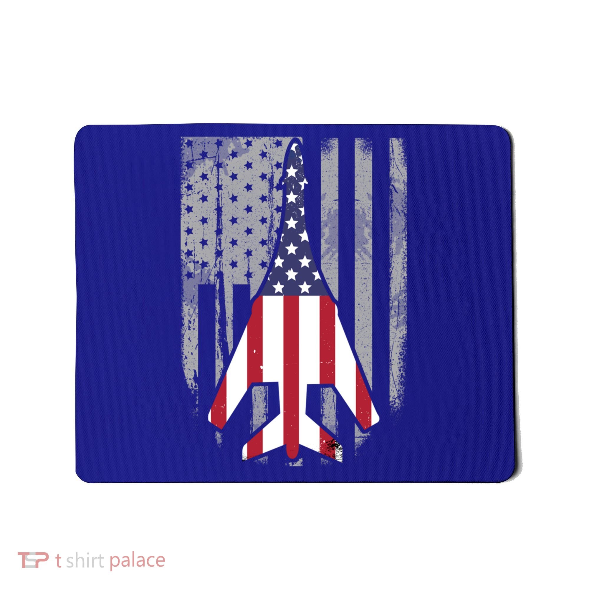Air Force Supersonic Bgreat Gift1 Bomber Jet American Flag Squadron Gift Mousepad