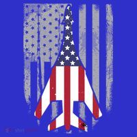 Air Force Supersonic Bgreat Gift1 Bomber Jet American Flag Squadron Gift Women's Tank Top thumb 5