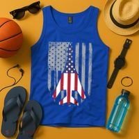 Air Force Supersonic Bgreat Gift1 Bomber Jet American Flag Squadron Gift Tank Top thumb 4