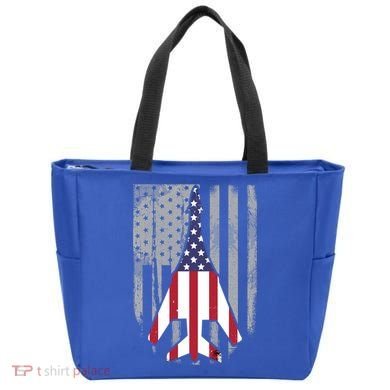 Air Force Supersonic Bgreat Gift1 Bomber Jet American Flag Squadron Gift Tote Bag
