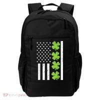 American Flag Shamrock St Patricks Day, St Patricks Day, Funny St Patricks Day, Backpack thumb 0