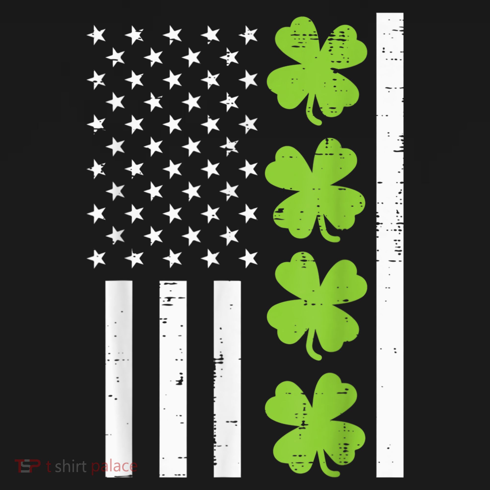 American Flag Shamrock St Patricks Day, St Patricks Day, Funny St Patricks Day, Women's Hoodie