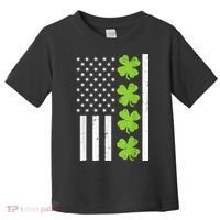 American Flag Shamrock St Patricks Day, St Patricks Day, Funny St Patricks Day, Toddler T-Shirt thumb 0