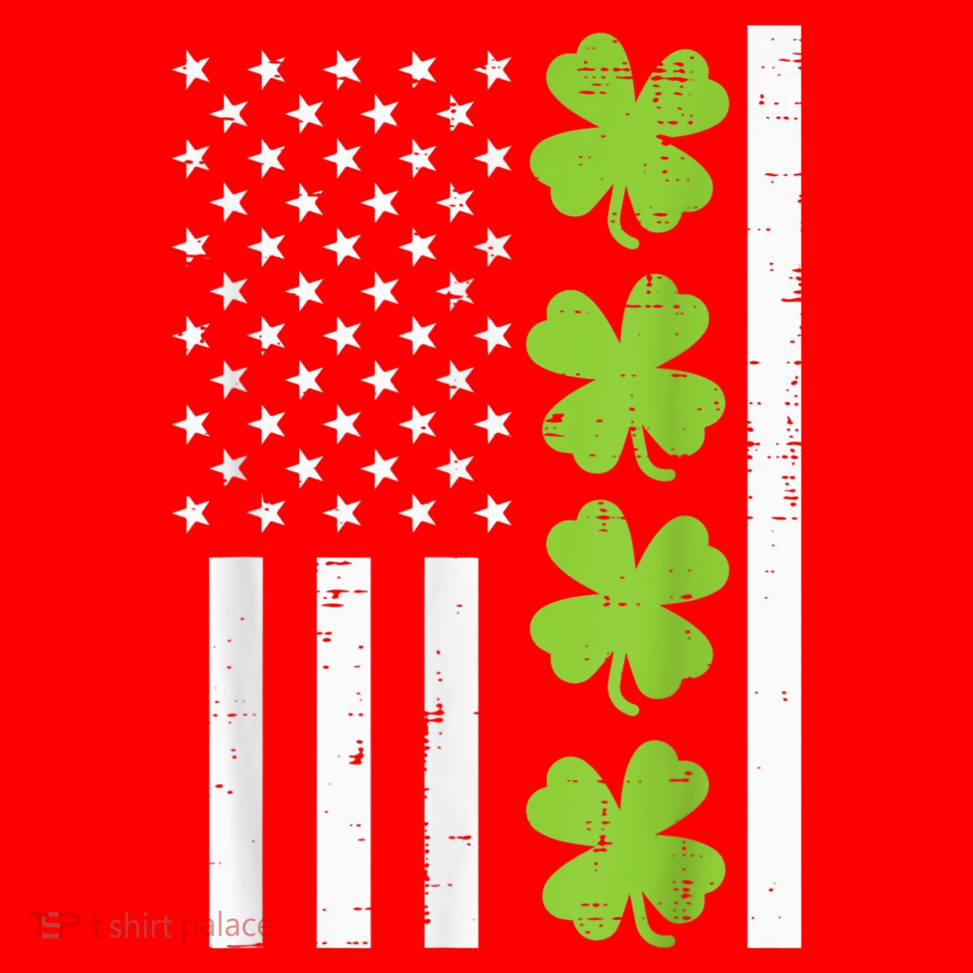 American Flag Shamrock St Patricks Day, St Patricks Day, Funny St Patricks Day, Santa Hat