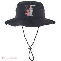 All Faster Than Dialing 911 American Flag Bucket Hat thumb 0