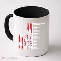 All Faster Than Dialing 911 American Flag Coffee Mug thumb 0