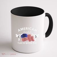 American Freestyle Taekwondo 2 Sides Coffee Mug thumb 1