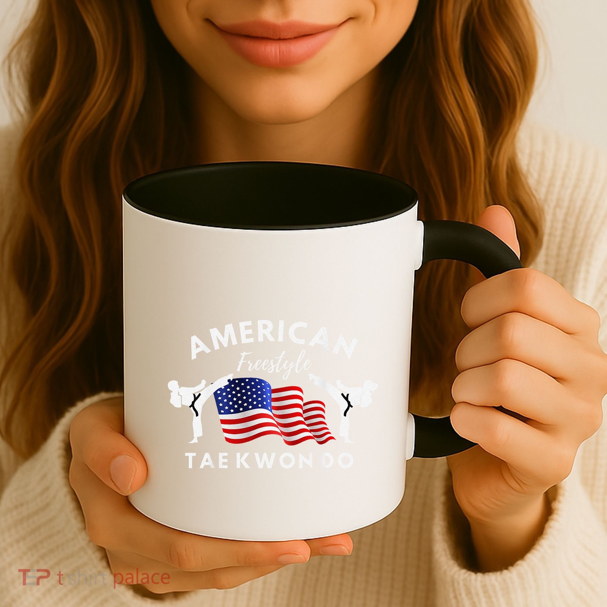 American Freestyle Taekwondo 2 Sides Coffee Mug