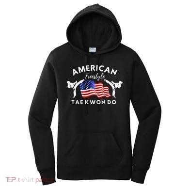 American Freestyle Taekwondo 2 Sides Women's Hoodie