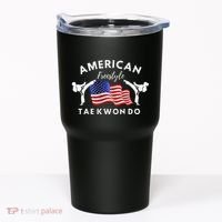 American Freestyle Taekwondo 2 Sides Tumbler thumb 0